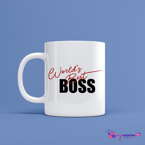 World's Best Boss mug