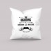 The wedding Groom & Bride save the date pillow